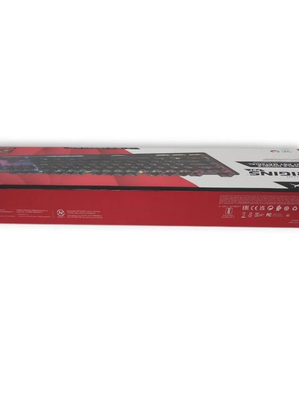 Open Box HyperX Alloy Origins Mechanical Gaming Keyboard RGB Red Linear Switches